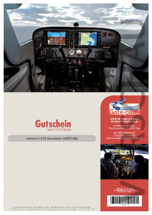 Cessna C-172 Simulator (GATE-08)