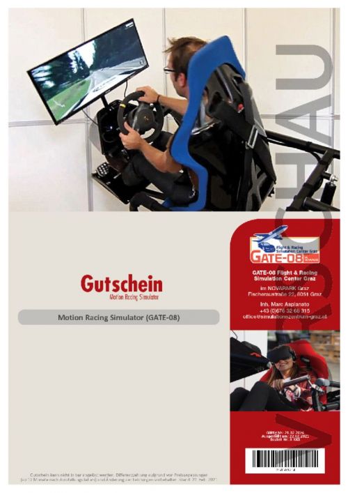 Motion Racing Simulator (GATE-08)