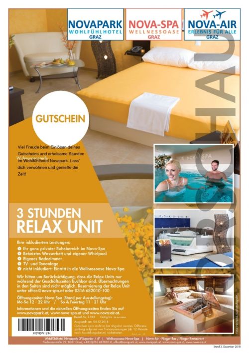 Relax Unit (3 Stunden)